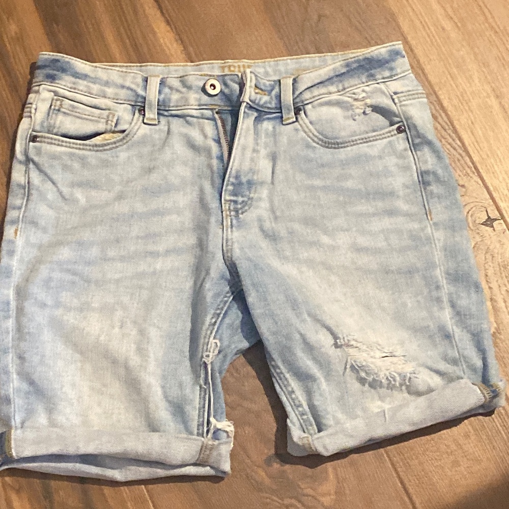 True Craft - Size 5 denim Bermuda shorts